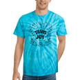 Transgender Pride Joy Floral Trans Pride Month Tie-Dye T-shirts Turquoise Tie-Dye