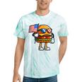 Fourth Of July Burger Hamburger 4Th Of July Boys Tie-Dye T-shirts Festival Tie-Dye