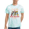 New Orleans Girls Trip 2024 Black Melanin Queen Summer Tie-Dye T-shirts Festival Tie-Dye