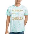 Blessed Is The Man Who Trusts The Lord Jesus Christian Bible Tie-Dye T-shirts Mint Tie-Dye