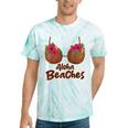 Coconut Bra Flower Boobs Hawaii Aloha Beaches Tie-Dye T-shirts Mint Tie-Dye