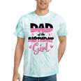 Dad And Mom Of The Birthday Girl Family Matching Party Tie-Dye T-shirts Mint Tie-Dye