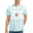 Free Mom Hugs Lgbt Pride Parades Rainbow Transgender Flag Tie-Dye T-shirts Mint Tie-Dye