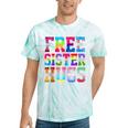 Free Sister Hugs Pride Month Rainbow Transgender Flag Lgbtq Tie-Dye T-shirts Mint Tie-Dye