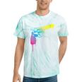 Gun Dripping Rainbow Graffiti Paint Artist Revolver Tie-Dye T-shirts Mint Tie-Dye