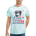 Hawk Tush Messy Bun Hawk Tuah 24 Spit On That Thing Tie-Dye T-shirts Mint Tie-Dye