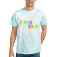 Hooray School Field Day Trip 2024 Teacher Student Cute Tie-Dye T-shirts Mint Tie-Dye