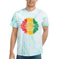 Junenth Sunflower African American Junenth Tie-Dye T-shirts Mint Tie-Dye