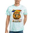 Lgbt Lion Gay Pride Lgbtq Rainbow Flag Sunglasses Tie-Dye T-shirts Mint Tie-Dye