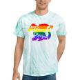 Mama Dragon Rainbow Colored Dragon Graphic Tie-Dye T-shirts Mint Tie-Dye