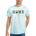 Ohio Rainbow Pride Home State Map Tie-Dye T-shirts Mint Tie-Dye