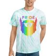 Pride Rainbow Beard Lgbtq Gay Pride Day Quote Saying Meme Tie-Dye T-shirts Mint Tie-Dye