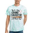 That's My Granddaughter Out There Softball Grandma Tie-Dye T-shirts Mint Tie-Dye
