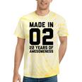 22Nd Birthday 22 Year Old Son Daughter Tie-Dye T-shirts Yellow Tie-Dye