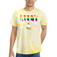 Ally Pride Lgbtq Equality Rainbow Lesbian Gay Transgender Tie-Dye T-shirts Yellow Tie-Dye