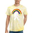 Bigfoot Graffiti Rainbow Sasquatch Tagger Tie-Dye T-shirts Yellow Tie-Dye