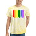 Binghamton New York Lgbtq Gay Pride Rainbow Skyline Tie-Dye T-shirts Yellow Tie-Dye