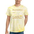 Blessed Is The Man Who Trusts The Lord Jesus Christian Bible Tie-Dye T-shirts Yellow Tie-Dye