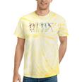 Dancing Skeletons Pride Festival Lgbtq Rainbow Pride Month Tie-Dye T-shirts Yellow Tie-Dye