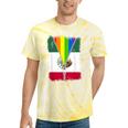 Lgbt Mexico Flag Zip Rainbow Mexican Gay Pride Tie-Dye T-shirts Yellow Tie-Dye