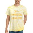 You Can Take The Girl Out Of Hamilton Ohio Oh Roots Hometown Tie-Dye T-shirts Yellow Tie-Dye