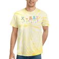Groovy Xray Technologist Xray Tech Radiologic Technologist Tie-Dye T-shirts Yellow Tie-Dye