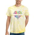 Hometown Rainbow Pride Heart Someone In Cleveland Loves Me Tie-Dye T-shirts Yellow Tie-Dye