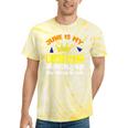 It's My Birthday June Month Groovy Birthday Novelty Tie-Dye T-shirts Yellow Tie-Dye