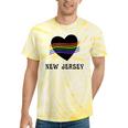 New Jersey Rainbow Lgbt Lgbtq Gay Pride Groovy Vintage Tie-Dye T-shirts Yellow Tie-Dye