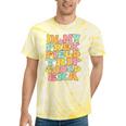 In My Prek Field Trip Era Groovy Prek Field Day Squad 2024 Tie-Dye T-shirts Yellow Tie-Dye