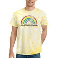San Francisco Rainbow 70'S 80'S Style Retro Gay Pride Tie-Dye T-shirts Yellow Tie-Dye