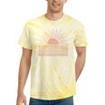 Sunrise Bohemian Desert Landscape Boho Sun Tie-Dye T-shirts Yellow Tie-Dye