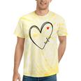 Taylor First Name I Love Taylor Girl With Heart Tie-Dye T-shirts Yellow Tie-Dye