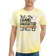 That's My Granddaughter Out There Softball Grandma Tie-Dye T-shirts Yellow Tie-Dye