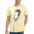 Unicorn Mardi Gras Magical Street Parade Tie-Dye T-shirts Yellow Tie-Dye