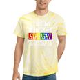 I Like My Whiskey Straight Friends Lgbtq Gay Pride Proud Tie-Dye T-shirts Yellow Tie-Dye