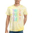 Yas Queen Slay Rainbow Gay Pride Lgbtq Meme Tie-Dye T-shirts Yellow Tie-Dye