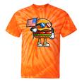 Fourth Of July Burger Hamburger 4Th Of July Boys Tie-Dye T-shirts Mint Tie-Dye