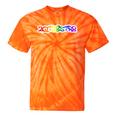 2Qt2bstr8 Lgbtq Rainbow Pride Graffiti Tie-Dye T-shirts Orange Tie-Dye