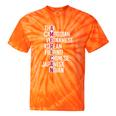 Asian American Pride Stop Asian Hate Distressed Tie-Dye T-shirts Orange Tie-Dye