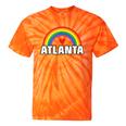 Atlanta Gay Pride Month Festival 2019 Rainbow Heart Tie-Dye T-shirts Orange Tie-Dye