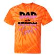 Dad And Mom Of The Birthday Girl Family Matching Party Tie-Dye T-shirts Orange Tie-Dye