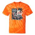 Feral Girl Summer Raccoon Beach Tie-Dye T-shirts Orange Tie-Dye