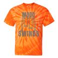 Mood Swings Sarcastic Novelty Graphic Tie-Dye T-shirts Orange Tie-Dye