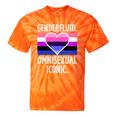 Genderfluid Omnisexual Iconic Pride Flag Genderqueer Queer Tie-Dye T-shirts Orange Tie-Dye