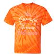 Grandpa Of The Birthday Princess Toddler Kid Girl Family Tie-Dye T-shirts Orange Tie-Dye