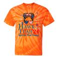 Hawk Tush Messy Bun Hawk Tuah 24 Spit On That Thing Tie-Dye T-shirts Orange Tie-Dye