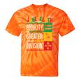 Junenth Equality Is Greater Than Division Afro Women Tie-Dye T-shirts Orange Tie-Dye