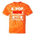 K-Pop Mom Like A Regular Mom Only Way Cooler Lgbt Gay Pride Tie-Dye T-shirts Orange Tie-Dye