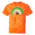 Lgbtq Aromantic Pride Flag Lgbtqia Rainbow Aromantic Tie-Dye T-shirts Orange Tie-Dye